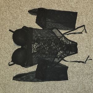 Fashion Nova Lingerie 3pc Set